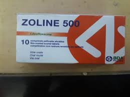 ZOLINE 500MG CPR B/10(LEVOFLOX.)