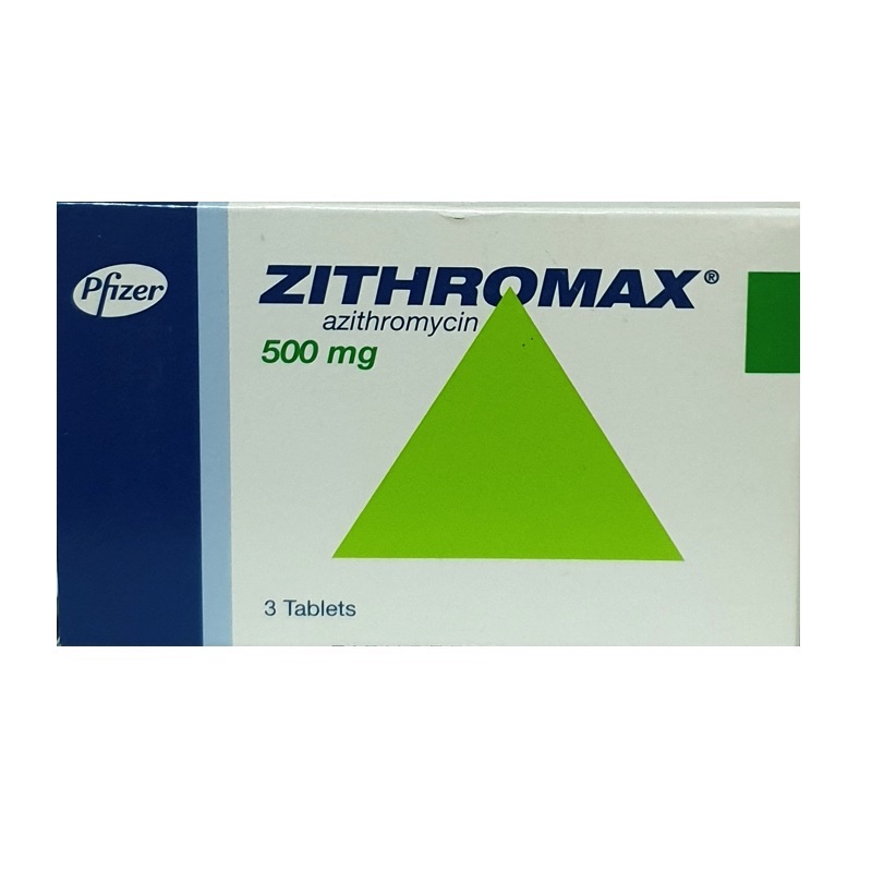 ZITHROMAX 500MG COMP B/3