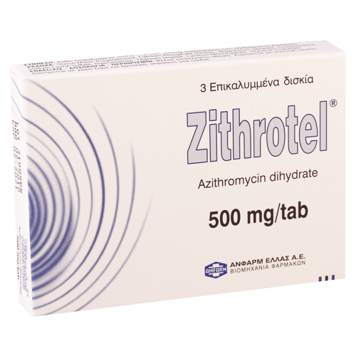 ZITHROTEL 500MG CPR PELL B/3