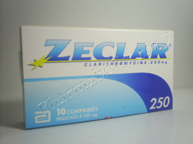 ZECLAR 250MG CPR B/10